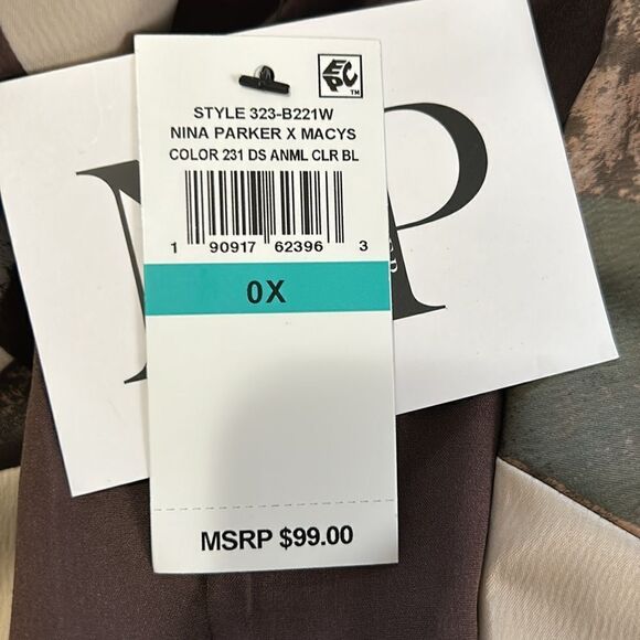 NWT International Concepts Suit Jacket/Blazer - Size 0X - Picture 13 of 13